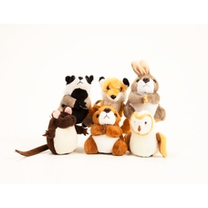 Woodland Animals Finger Puppets - Pack of 6