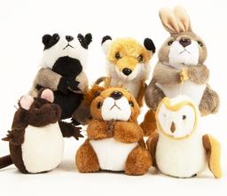 Woodland Animals Finger Puppets - Pack of 6