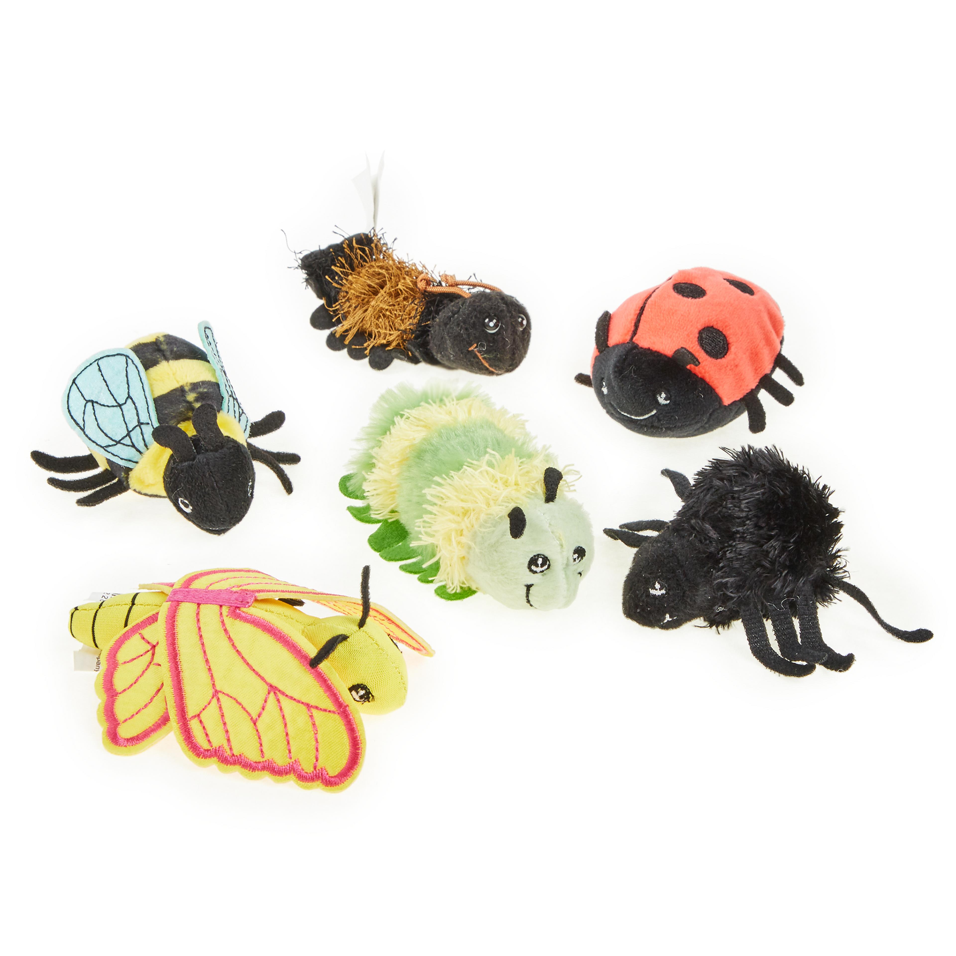 Minibeast Finger Puppets - Pack of 6