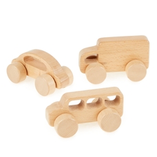 Wooden Vehicles from Hope Education - Pack of 3