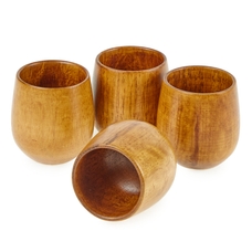 Wooden Tumblers from Hope Education  - Pack of 4