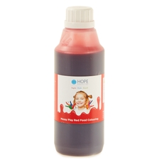 Messy Play Food Colouring from Hope Education - Red