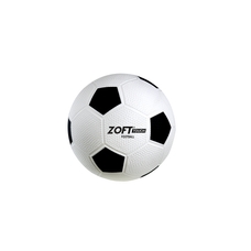 Zoft Touch Football - White/Black - Size 4