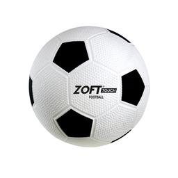 Zoftskin Touch Football - White/Black - Size 4