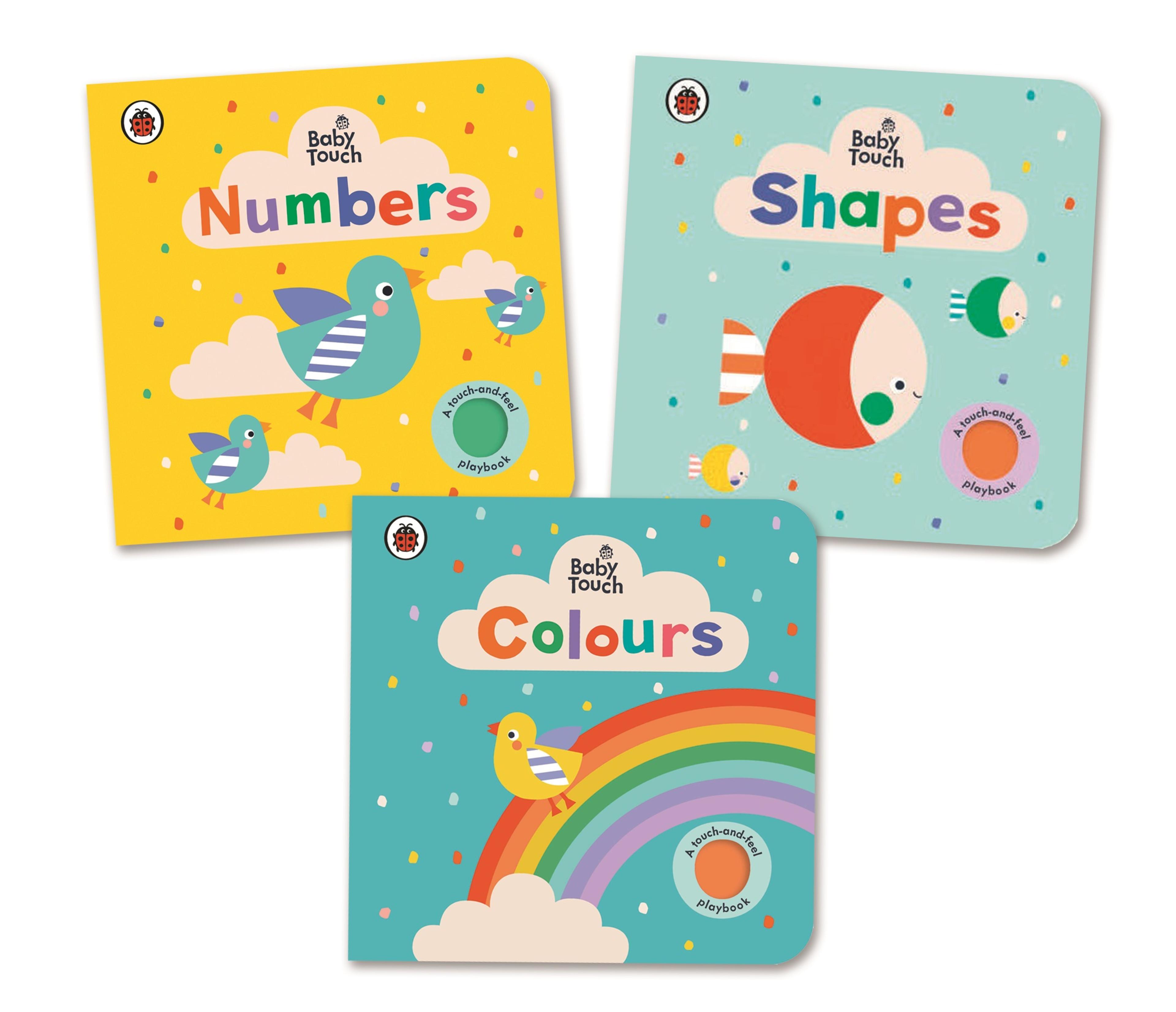 Baby Touch Books - Pack of 3
