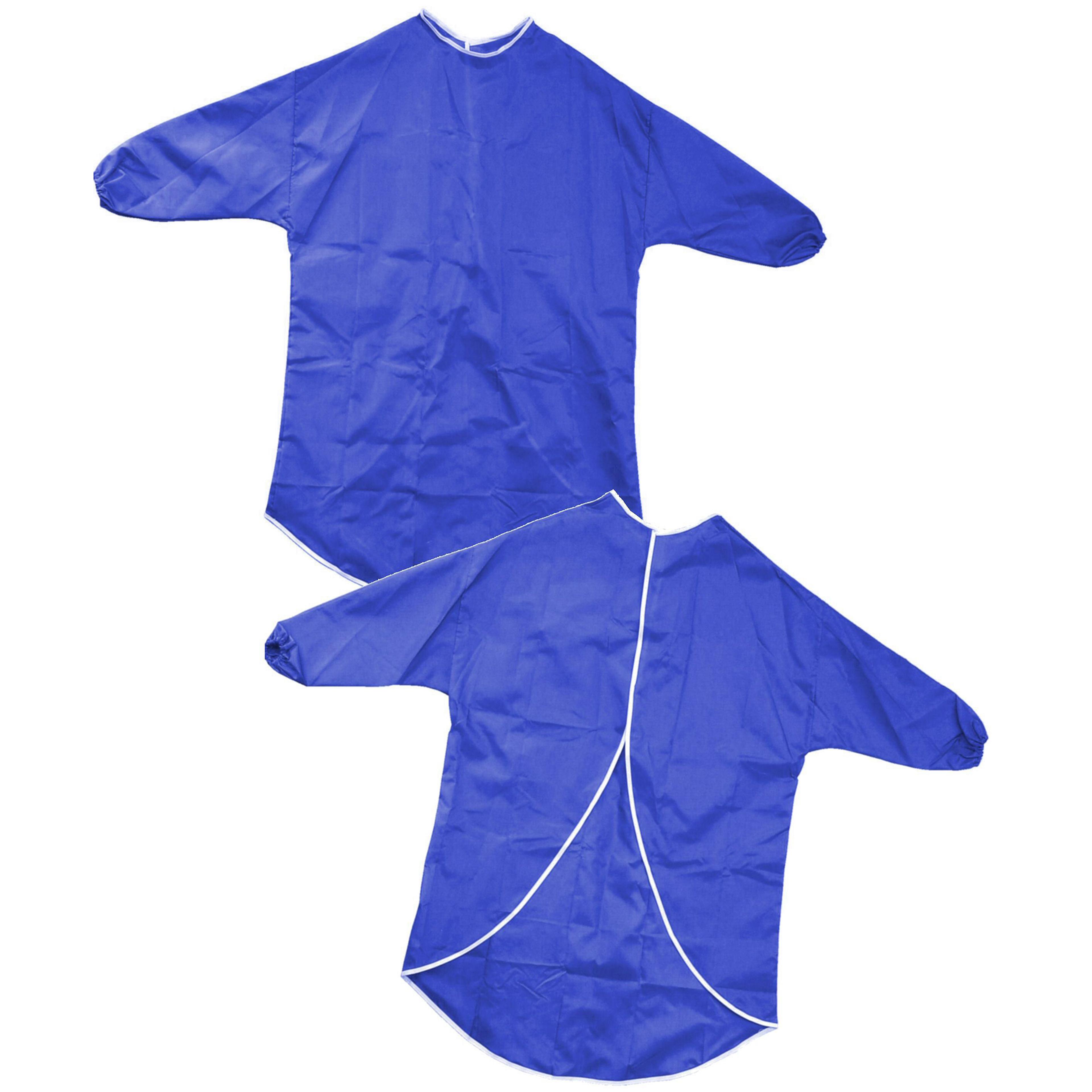 Classmates Nylon Smock - Blue - XX Large (11-12 Years)
