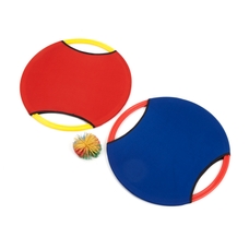 Bounce Disks and Ball - Red/Blue - Pair