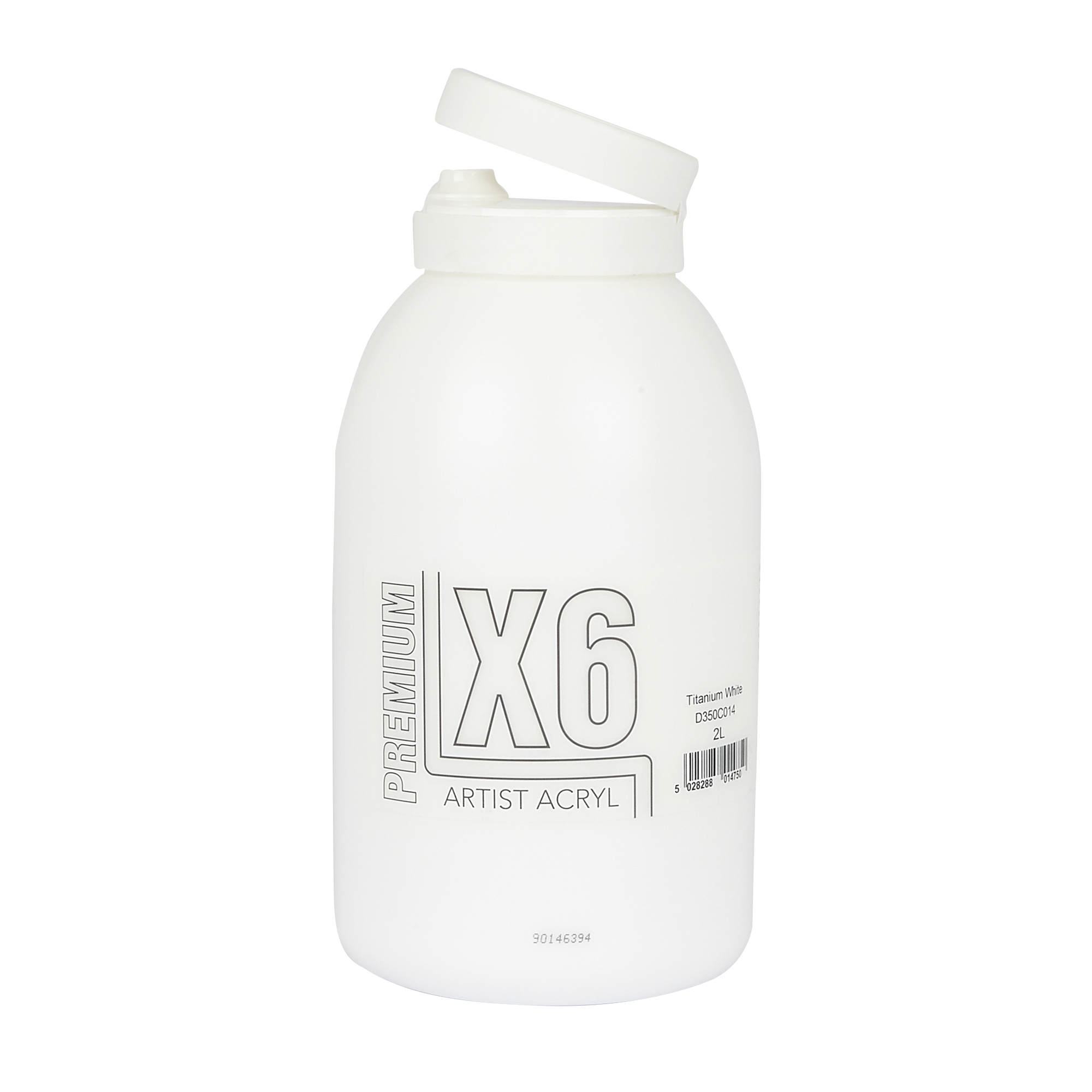 Sc X6 Premium Acryl 2l Titanium White