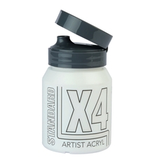 X4 Standard Acryl - 500ml - Titanium White