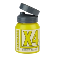 Specialist Crafts X4 Standard Acryl 500ml - Primary Yellow