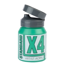 Specialist Crafts X4 Standard Acryl 500ml - Emerald Green