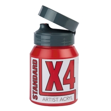 X4 Standard Acryl - 500ml - Carmine