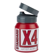 Specialist Crafts X4 Standard Acryl 500ml - Carmine
