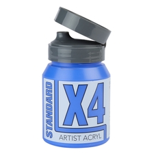 Specialist Crafts X4 Standard Acryl 500ml - Cobalt Blue