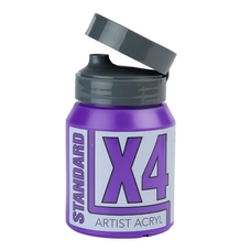 X4 Standard Acryl - 500ml - Permanent Blue Violet