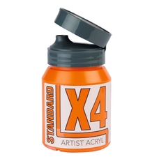 X4 Standard Acryl - 500ml - Azo Orange