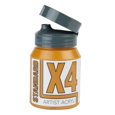 X4 Standard Acryl - 500ml - Raw Sienna
