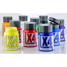 Specialist Crafts X4 Standard Acryl - Assorted - 500ml - pack of 10
