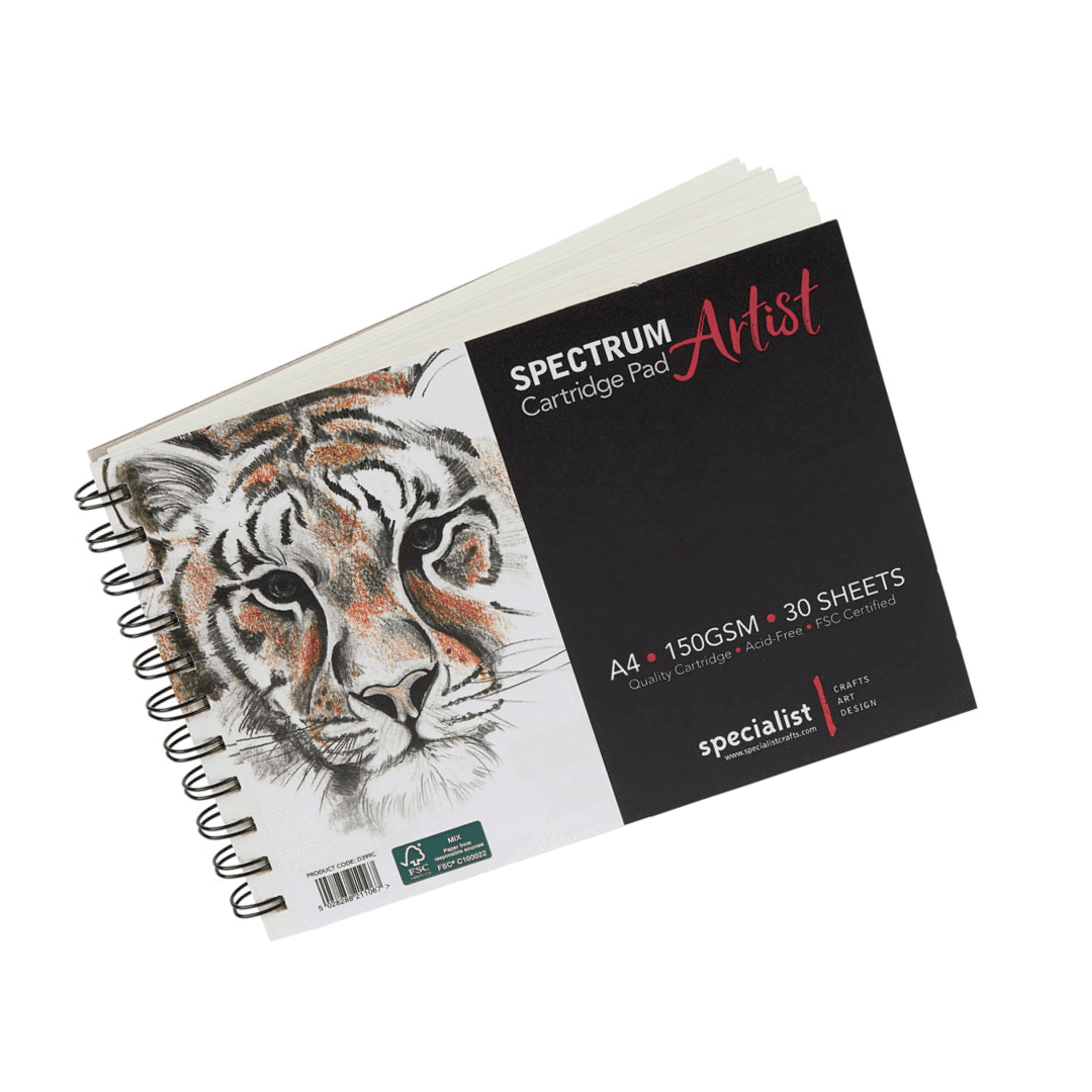 Specialist Crafts Artist Cartridge Pad - A4