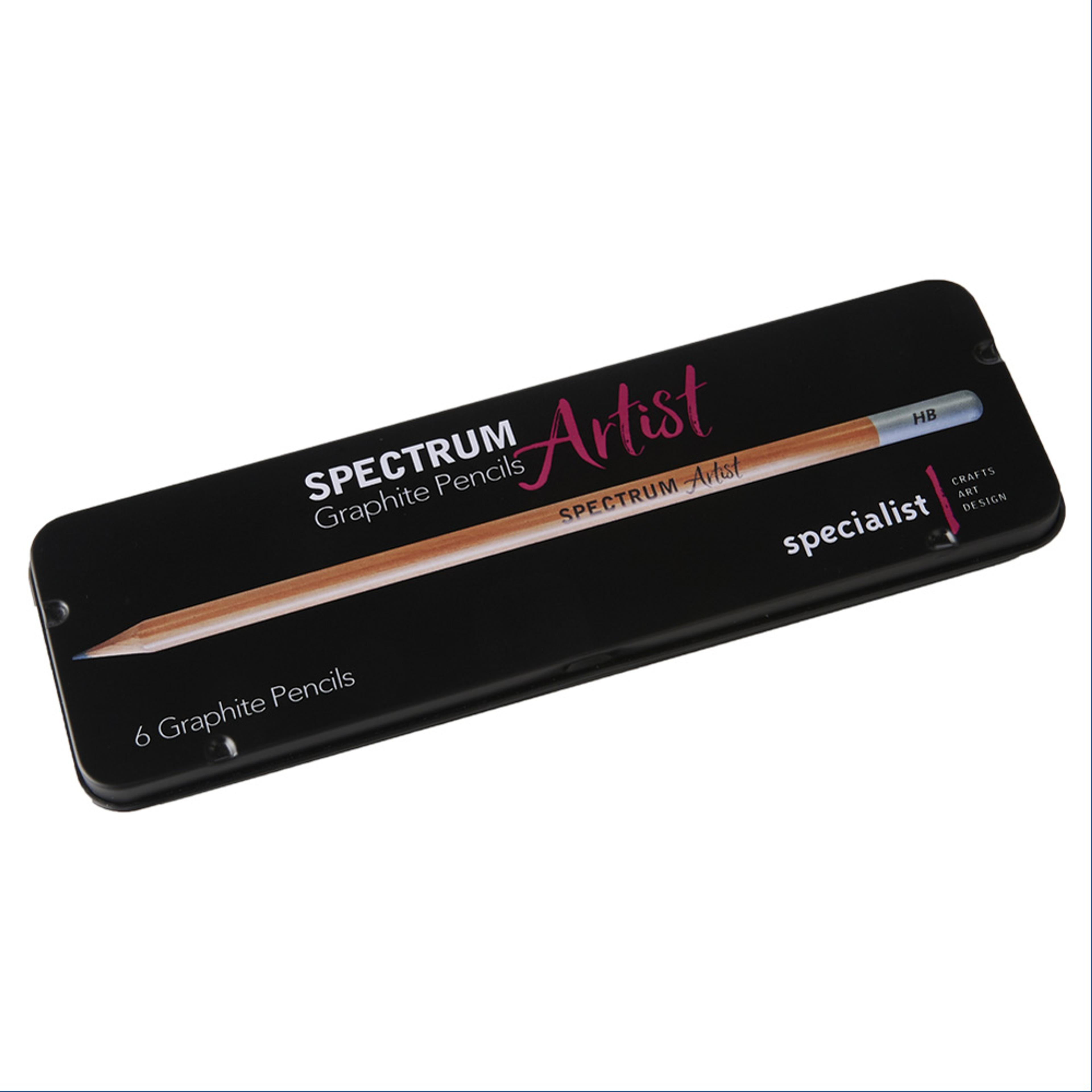 Specialist Crafts Artist Graphite Pencil Tin Set