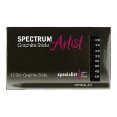 Specialist Crafts Spectrum Artist Slim Graphite Stick Assortment