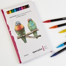 Spectrum Very-Thick Colour Pencils - Pack of 12