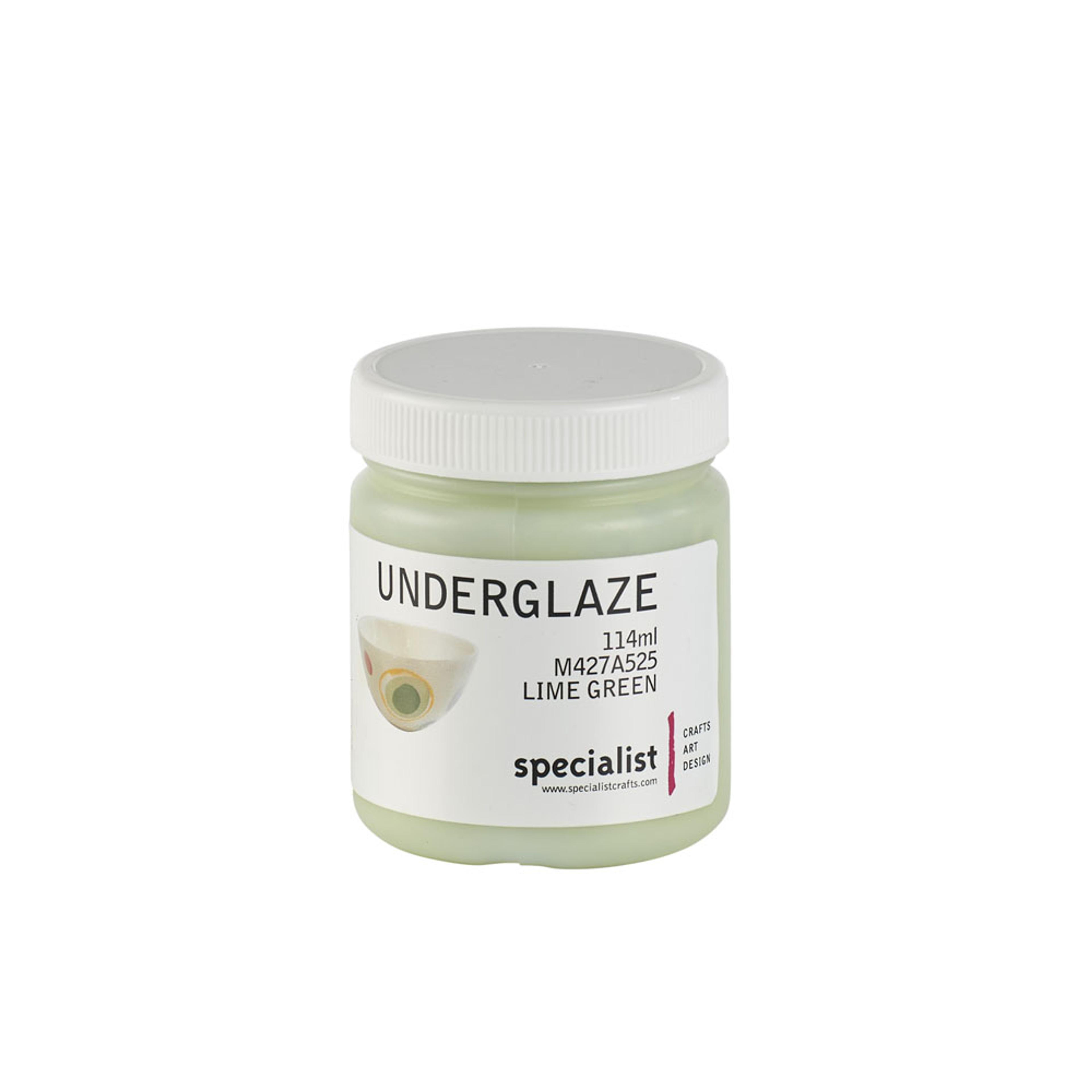 Specialist Crafts Underglaze Colours 114ml - Lime Green