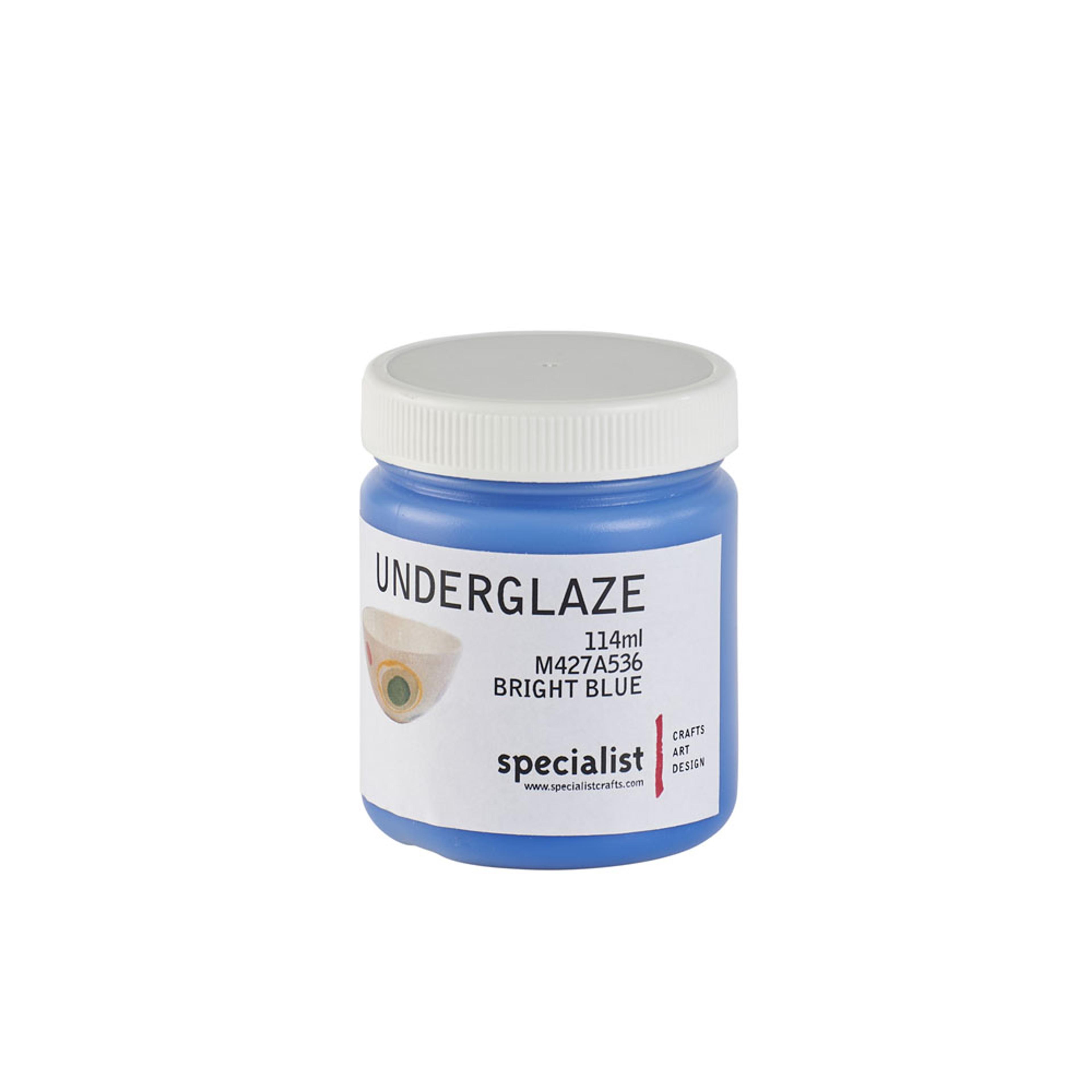 Specialist Crafts Underglaze Colours 114ml - Bright Blue