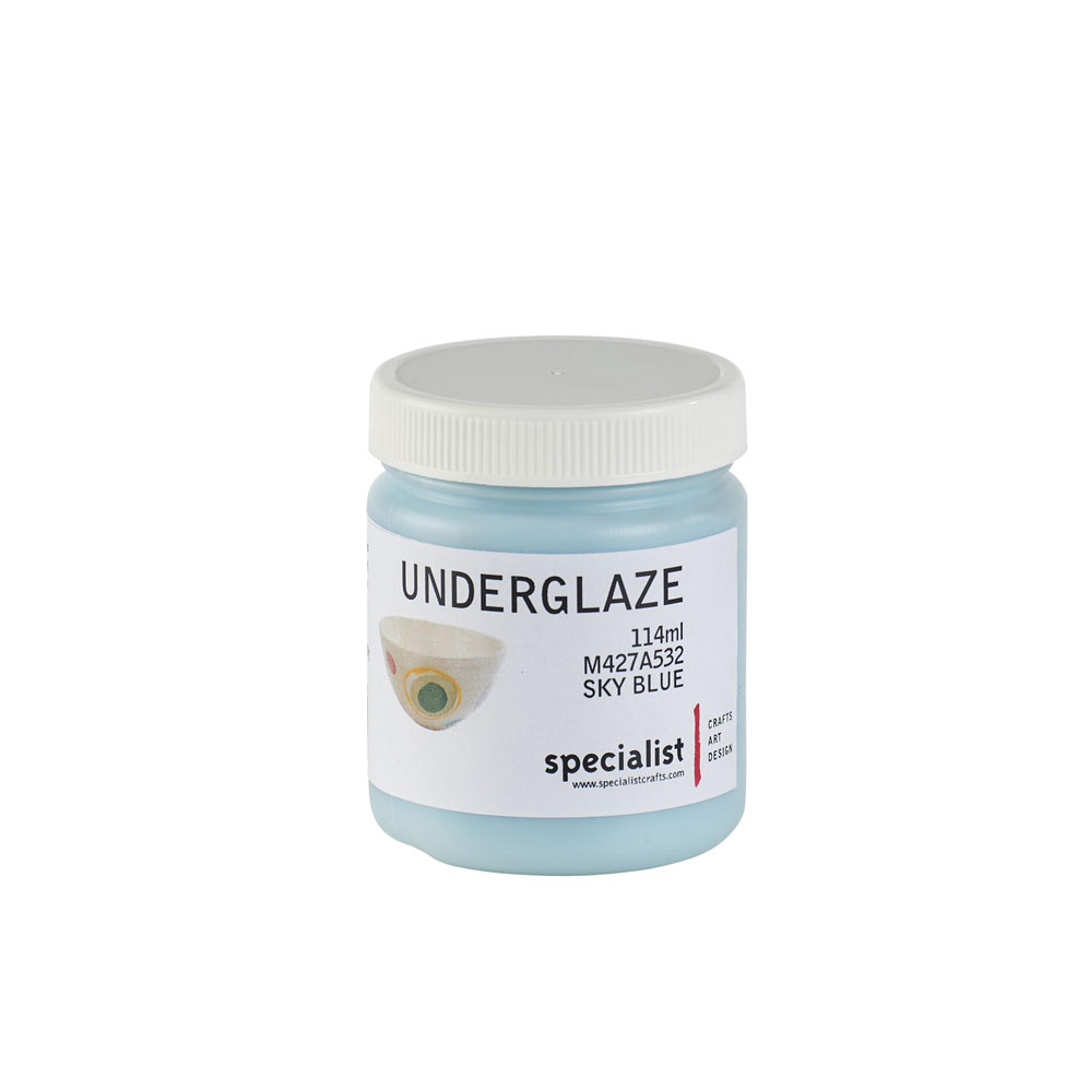 Specialist Crafts Underglaze Colours 114ml - Sky Blue