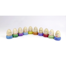 Wooden Emotion Eggs
