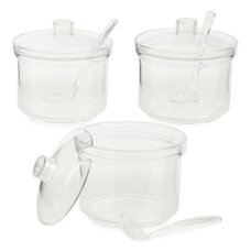Transparent Potion Pots from Hope Education - Pack of 3