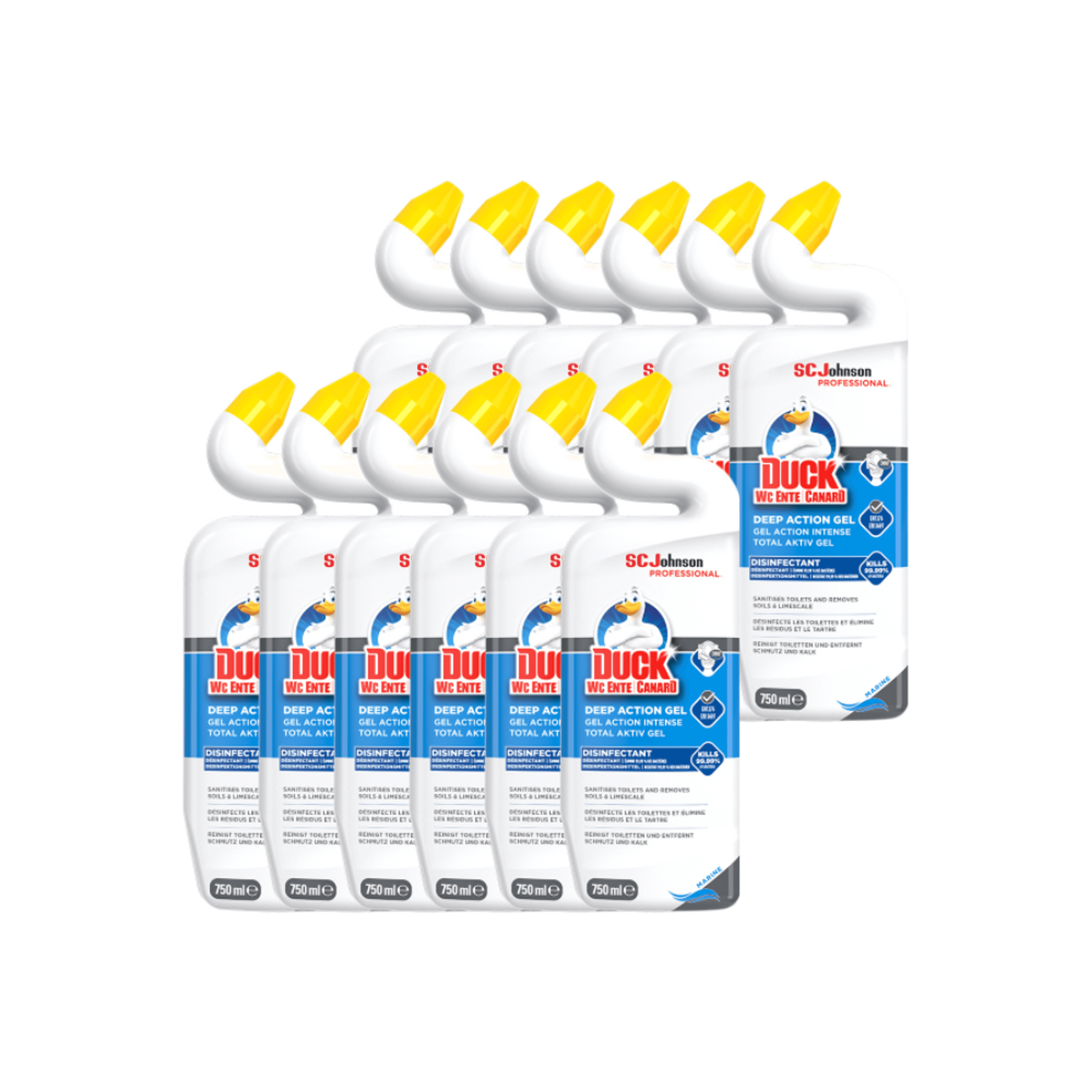 Duck Deep Action Gel Marine - 750ml - Pack of 12