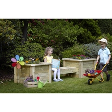 Millhouse Outdoor Plant and Bench Combo