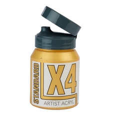 X4 Standard Acryl - 500ml - Gold