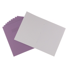 Classmates A4 Exercise Book 64 Page, 7mm Squared, Purple -  Pack of 50