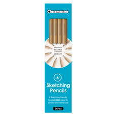 Classmaster Sketching Pencils - Pack of 6