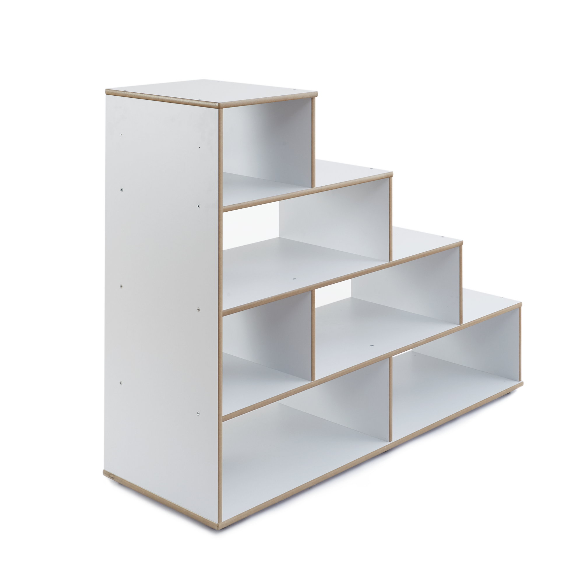 Light Grey Cube Storage Display Unit, Grey Cube Shelves