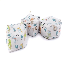 Alphabet Furnishings Wipe Clean 3 Cube Seats - pack of 3