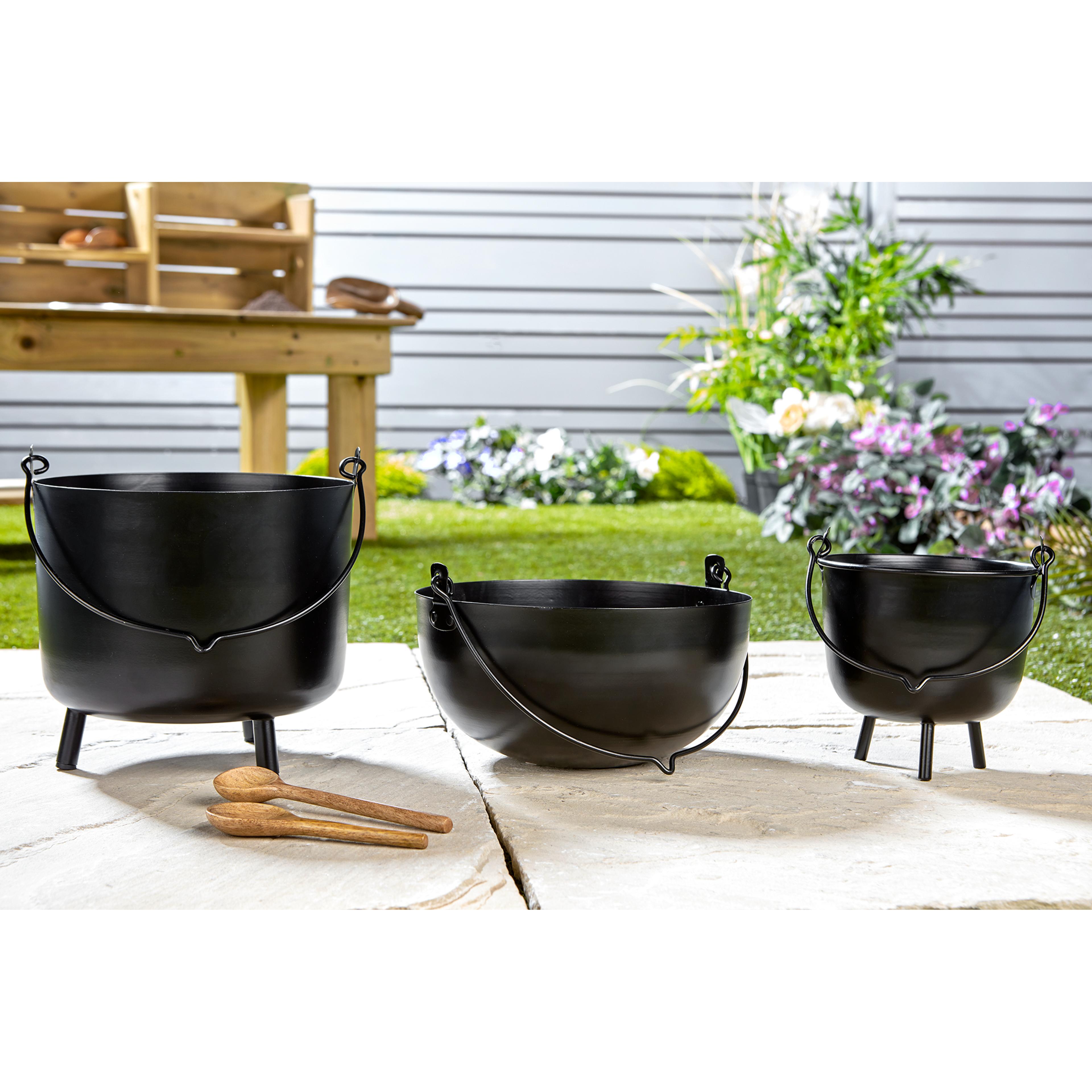 Metal Cauldrons from Hope Education - Pack of 3