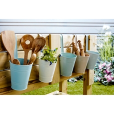 Coloured Metal Fence Planters from Hope Education - Pack of 5