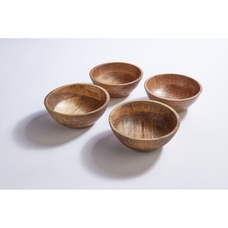 Natural Wooden Bowls from Hope Education - Pack of 4