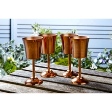 Metal Goblets from Hope Education Pack of 4