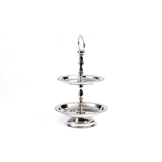 2 Tier Metal Cake Stand from Hope Education