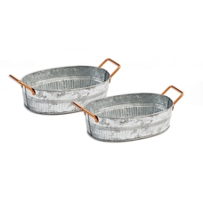 Metal Oval Pans from Hope Education Pack of 2