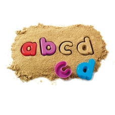 Alphabet Sand Moulds - Lowercase