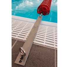 Deck Level Flat Adaptor for Pool Lanes - Steel