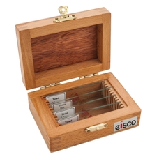 eisco Microscope Slide Storage Box - 12 Slide Capacity