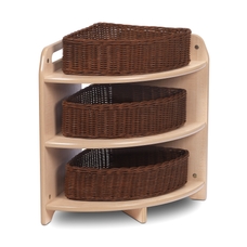 Millhouse Tall Corner Unit with 3 Baskets