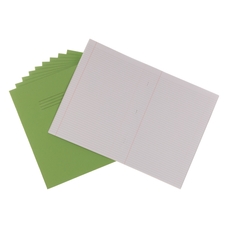 Classmates A4 Exercise Book 80 Page, 6mm Ruled with Margin, Light Green - Pack of 50
