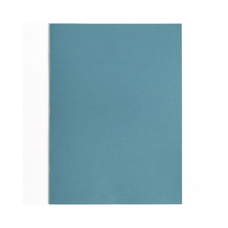 Project Book 339x240mm, 40 Pages, Top Half Plain/Lower Half 12mm Ruled, Blue - Pack of 100